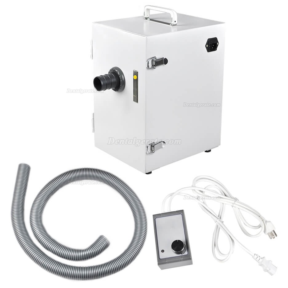 370W Dentallabor Digital Double Fl&uuml;gelrad Staub Collector Artificer Raum Staubsauger JT-26